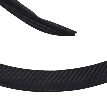 2 PCS 54cm Car Stickers Rubber Large Round Arc Strips Universal Fender Flares Wheel Eyebrow Decal Sticker Eyebrow Car-covers Black Striped Round Arc Strips, 75 x 2cm, 45 x 2cm