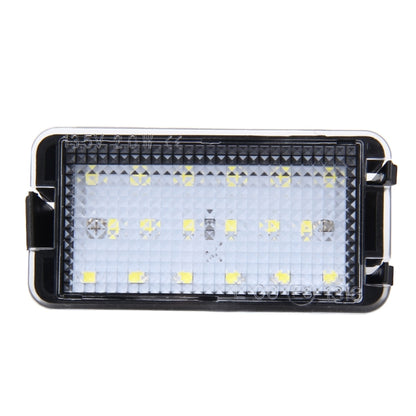 2 PCS LED License Plate Light with 18  SMD-3528 Lamps for Seat,2W 120LM,6000K, DC12V(White Light), For Seat