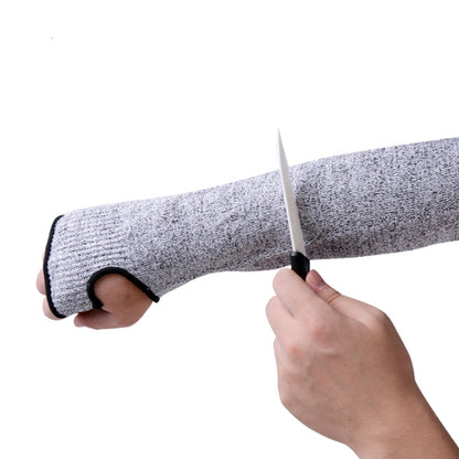 Elastic Breathable Anti-cut Elbow Arm Sleeve HPPE Protective Gear, Length: 36cm, Length: 36cm