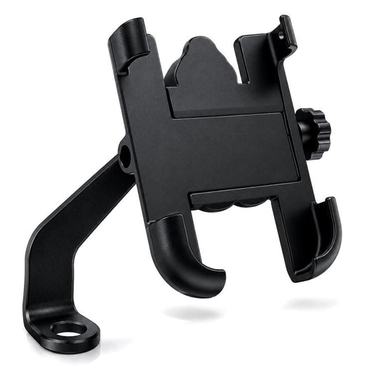 Motorcycle Rear View Mirror Aluminum Alloy Phone Bracket, Suitable for 60-100mm Device, Rear View Mirror for 60-100mm