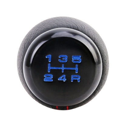 Universal Car Leather Metal Gear Shift Knob Modified Car Auto Transmission Shift Lever Knob, Shift Lever Knob
