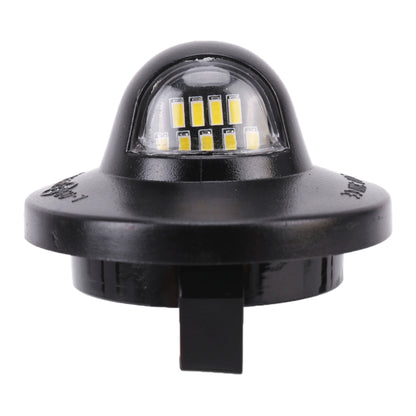 2 PCS DC 12V 3W 150LM 6000K LED License Plate Light 9LEDs SMD-4014 Bulbs Lamps for Ford Raptor F150, For Ford Raptor F150