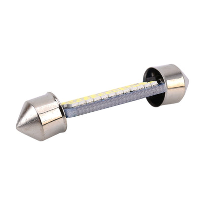 2 PCS 39mm DC12V / 1.5W / 6000K / 100LM 36LEDs SMD-3014 Car License Plate Light / Dome Light, with Decoder, 1.5W 39mm
