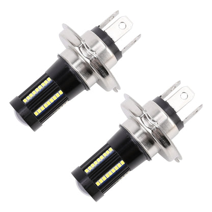 2 PCS H4 DC9-16V / 8.2W(H) 2.7W(L) / 6000K / 655LM Car Auto Fog Light 66LEDs SMD-2016 Lamps, H4
