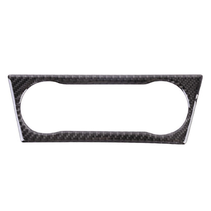 Car Carbon Fiber Air Conditioning Knob Sound Control Panel Decorative Sticker for Mercedes-Benz GLA 2015-2018, Air Conditioning Knob Sound Control Panel