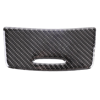 Car Carbon Fiber Ashtray Panel Decorative Sticker for Mercedes-Benz GLA 2015-2018, Ashtray Panel
