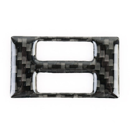 Car Carbon Fiber Air Conditioning Switch Decorative Sticker for Audi A4L / A5 / Q5 2009-2016, Air Conditioning Switch