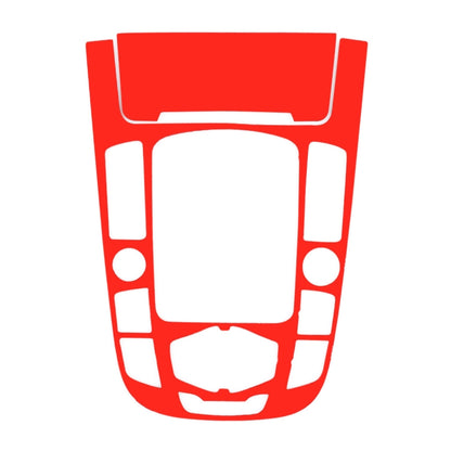 2 PCS Car Carbon Fiber Gear Panel Decorative Sticker for Audi A4L / A5 / Q5 2009-2016, Gear Panel (F)