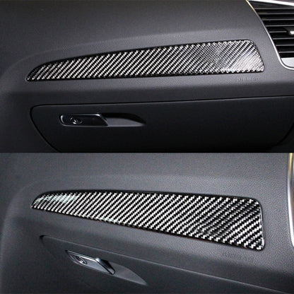 Car Carbon Fiber Dashboard Decorative Sticker for Audi A4L / A5 / Q5 2009-2016, Dashboard