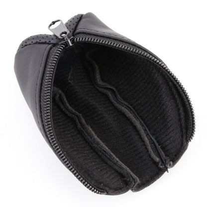 Universal Nonslip Breathable Genuine Leather Car Gear Shift Knob Cover