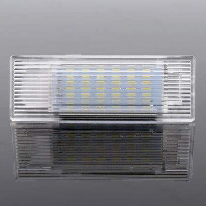2 PCS LED Car DC 12V 1.5W 6000K 100LM Door Lights 18LEDs SMD-3014 Lamps for BMW F10, For BMW F10