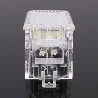 2 PCS LED Car DC 12V 1.5W Door Lights Lamps for Audi / Volkswagen, For Audi / Volkswagen (Blue Light), For Audi / Volkswagen (Red Light), For Audi / Volkswagen (White Light)
