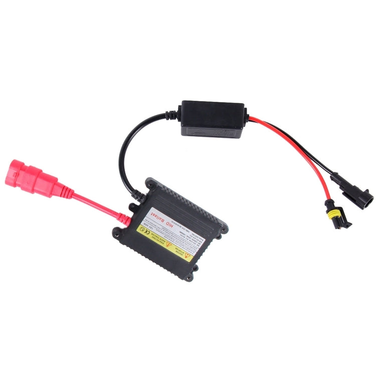 2PCS 35W H7 2800 LM Slim HID Xenon Light with 2 Alloy HID Ballast, High Intensity Discharge Lamp, Color Temperature: 4300K, H7
