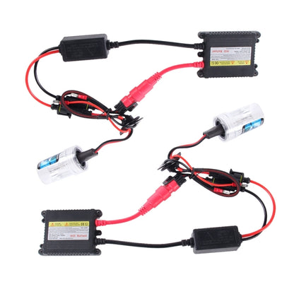 2PCS 35W HB4/9006 2800 LM Slim HID Xenon Light with 2 Alloy HID Ballast, High Intensity Discharge Lamp, Color Temperature: 6000K, 9006