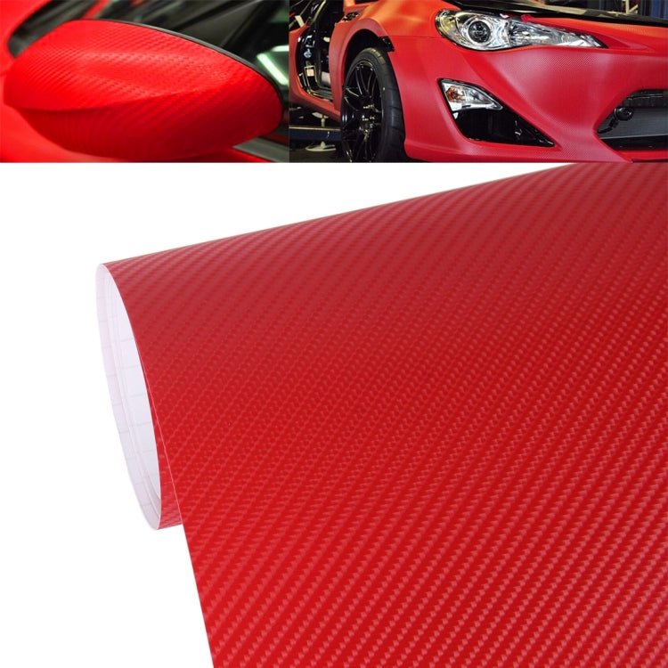 1.52m × 0.5m 4D Deep Blue Gloss Carbon Fiber Vinyl Wrap Car Sticker Decal Bubble Free Air Release