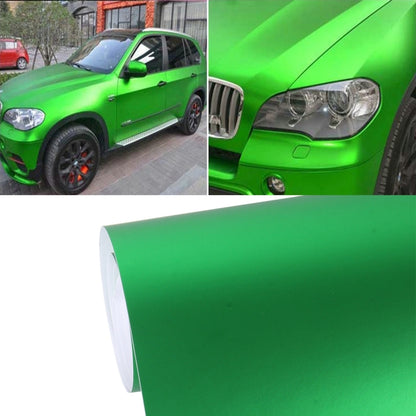 1.52m x 0.5m Ice Blue Metallic Matte Icy Ice Car Decal Wrap Auto Wrapping Vehicle Sticker Motorcycle Sheet Tint Vinyl Air Bubble Free, 1.5m * 0.5m