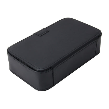 Universal Car Facial Tissue Box Case Holder Tissue Box Fashion and Simple Paper Napkin Bag with Napkin, With Napkin (Black), With Napkin (Khaki), With Napkin (Brown)
