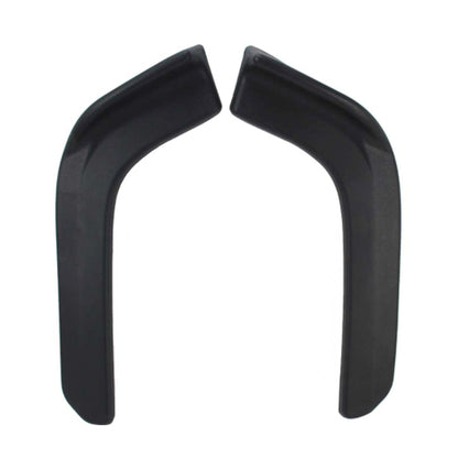 2 PCS Universal Fit Car Front Bumper Spoiler Lip Splitter Diffuser SUV ABS Front Shovel, Length: 62cm, Length: 62cm