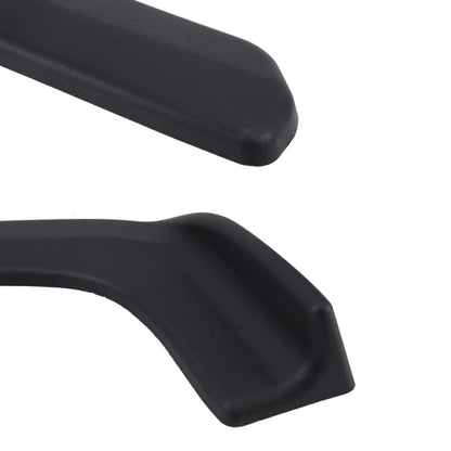 2 PCS Universal Fit Car Front Bumper Spoiler Lip Splitter Diffuser SUV ABS Front Shovel, Length: 62cm, Length: 62cm