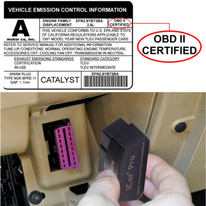 Vgate iCar Pro OBDII Bluetooth V4.0 Dual Car Scanner Tool, Support Android And iOS, Support All OBDII Protocols, Bluetooth V4.0