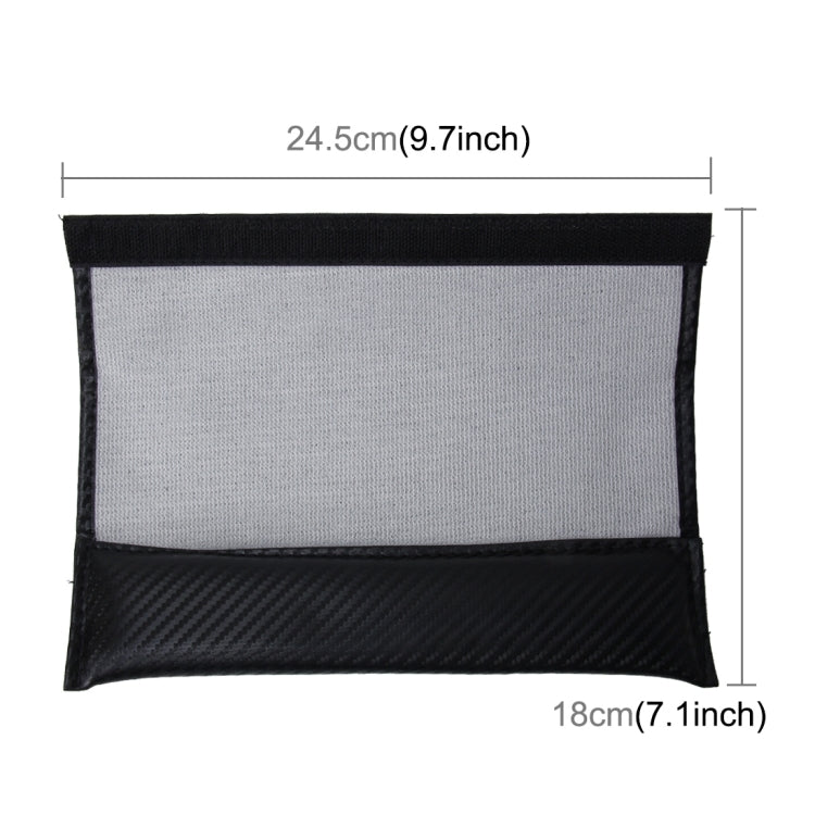1 Pair Car Seat Belt Covers Shoulder Pads Auto Seat Belt Shoulder Protection Padding, Black