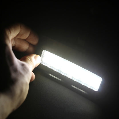 2 PCS White Light Car LED Vanity Mirror Lamp Lights with 18 SMD-3528 Lamps for BMW E60/ E60N/ E61/ E61N/ E90/ E90N/ E91/ E91N/ E92/ E92N/ E70/ E71/ E84/ F25/ X3, For BMW E60