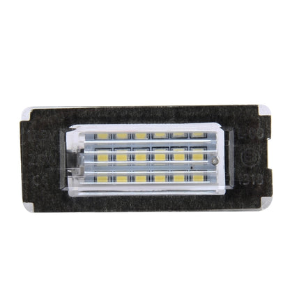 2 PCS License Plate Light with 18  SMD-3528 Lamps for BMW MINI R56,2W 120LM,6000K, DC12V (White Light), For BMW MINI R56