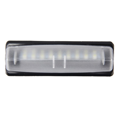2 PCS License Plate Light with 18  SMD-3528 Lamps for Toyota,2W 120LM,6000K, DC12V(White Light), For Toyota2