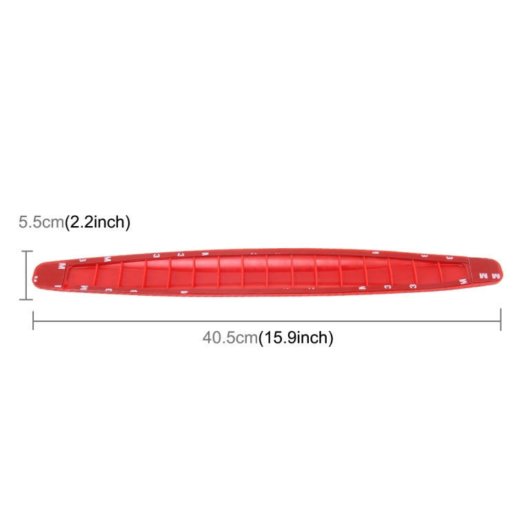 2 PCS Universal Car Body Carbon Fiber Bumper Guard Protector Sticker/Car Crash Bar Bumper Strips /Car Crash Strips/Anti-rub Strips/Anti-rub Bar, Bumper Guard