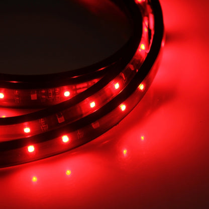 1.5m Pickup Truck 5W White DRL Light + Red Brake Light with 80 SMD-2835-LED Lamps, DC 12-24V, 1.5m with 80 SMD-2835-LED Lamps