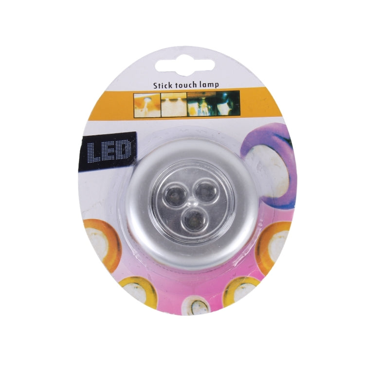 Car Universal Interior LED Stick Touch Lamp, 3 LEDs（White）