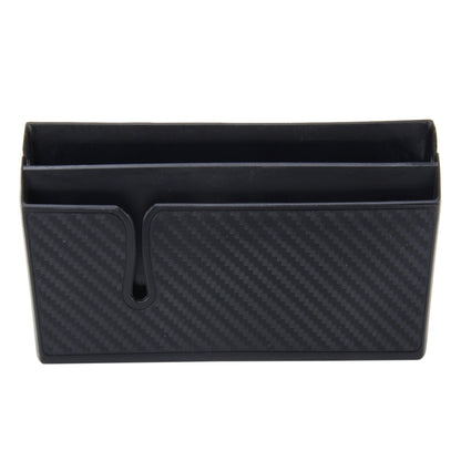 Car EVA Carrying Organizer Storage Double-layer Sticker Bag for Phone Coin Key and Other Small Items(Big Size), Big Size