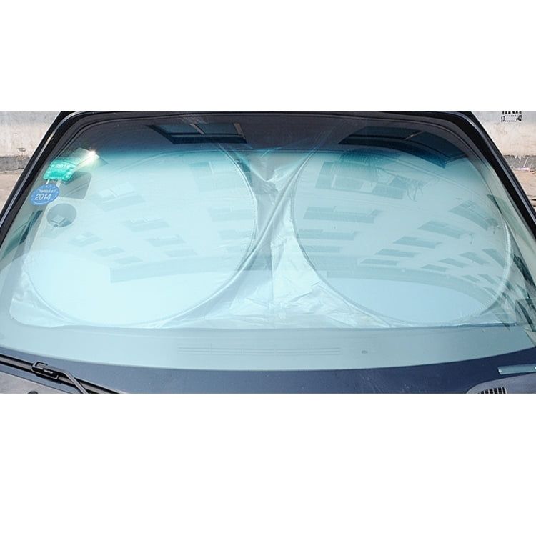 6 in 1 Summer Accessories Coated Silver Car Sun Shade Cloth Set, 6 in 1
