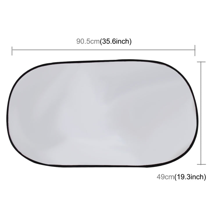 6 in 1 Summer Accessories Coated Silver Car Sun Shade Cloth Set, 6 in 1