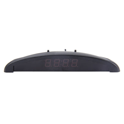 2 in 1 Car LED Digital Display Thermometer Clock, Car Digital Display Thermometer
