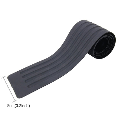 Car Trunk Unversal Tail Box Entrance Rubber Anti-slippery Cushion Mat with Sticker, Size: 90×8cm, Size: 90×8cm