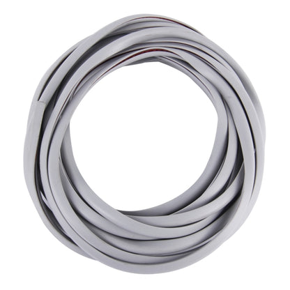 5m Car Decorative Strip PVC Chrome Decoration Strip Door Seal Window Seal, Grey, Blue, Red, Transparent, White, Black