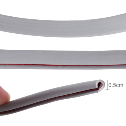 5m Car Decorative Strip PVC Chrome Decoration Strip Door Seal Window Seal, Grey, Blue, Red, Transparent, White, Black