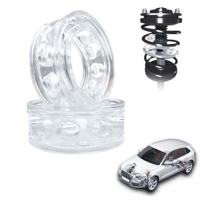 2 PCS Car Auto A Type Shock Absorber Spring Bumper Power Cushion Buffer, Spring Spacing: 47mm, Colloid Height: 80mm, A  Type（Spring Spacing: 47mm, Height: 80mm）