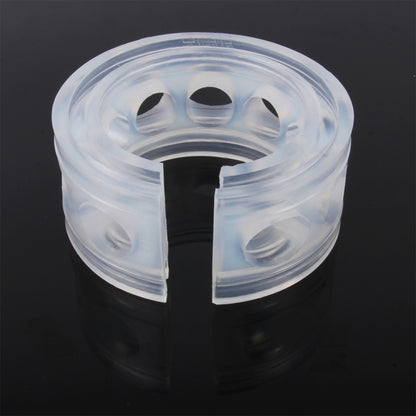 2 PCS Car Auto D Type Shock Absorber Spring Bumper Power Cushion Buffer, Spring Spacing: 22mm, Colloid Height: 43mm, D  Type（Spring Spacing: 22mm, Height: 43mm）