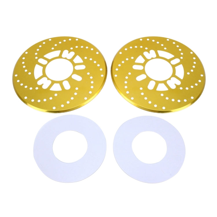 2 PCS Universal Aluminium Auto Car Wheel Disc Brake Racing Decorative Cover