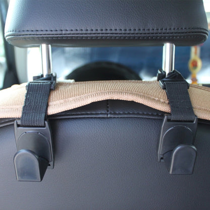 2 PCS SHUNWEI SW-2504 Plastic Hook Holder for Car Seat Headrest Backrest, Max Load: 6kg, SW-2504