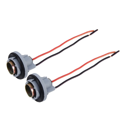 2 PCS Car Auto LED Bulb Socket Holder (No Including Light), 1156, 7443, H1/H3, H4, H7, H8/H11