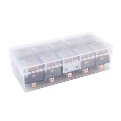 10 PCS JD-1914 80 AMP 12V Waterproof Car Auto Five Plugs Relay, 80A