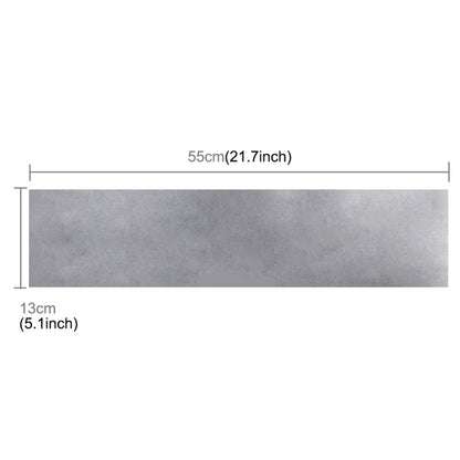 Car Auto Aluminum 55cm × 13cm Rear Warning Sign Sticker for Truck and Van, 55cm × 13cm