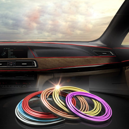 5m Flexible Trim For DIY Automobile Car Interior Exterior Moulding Trim Decorative Line Strip with Film Scraper
