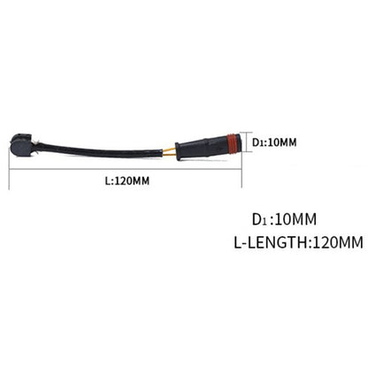 2 PCS Car Front Rear Brake Pad Sensor Cable 1715400617 for Mercedes-Benz R230 2001-2012 / W221 2005-, For Mercedes-Benz R230