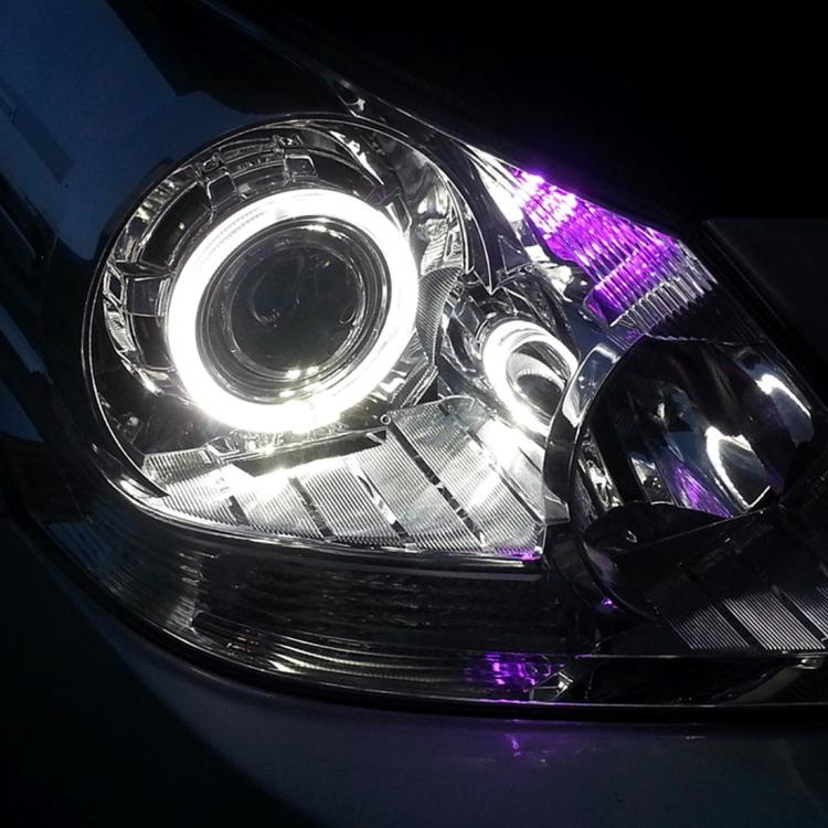 2 PCS 2.5inch Car Angel Eyes Light, DC 12V