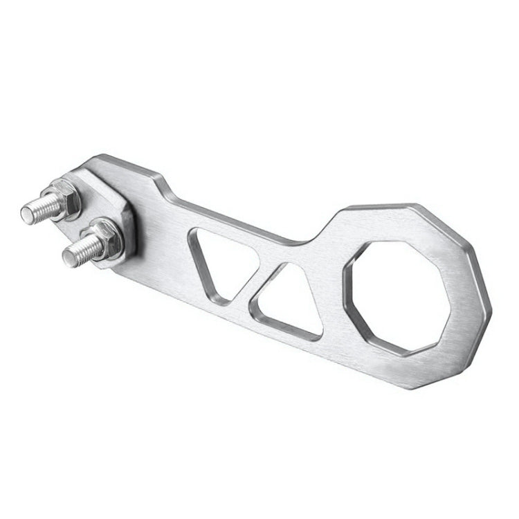Aluminum Alloy Rear Tow Towing Hook Trailer Ring for Universal Car Auto with 2 x Screw Holes