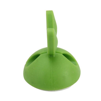 6 PCS CC-941 Rabbit Shape Single Hole Cable Clips Holder, Cable Management System and Cord Organizer Solution, 6 PCS C Rabbit Shape(Green), 6 PCS C Rabbit Shape(Yellow), 6 PCS C Rabbit Shape(Pink)